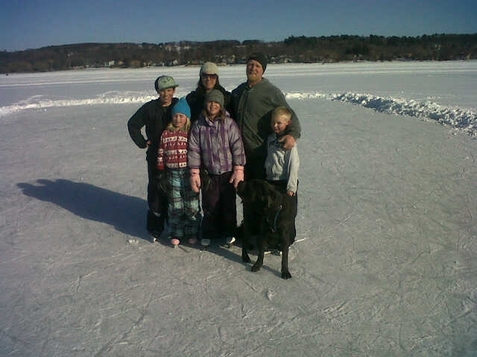 Ontario Winter Cottage vacation for the whole family.